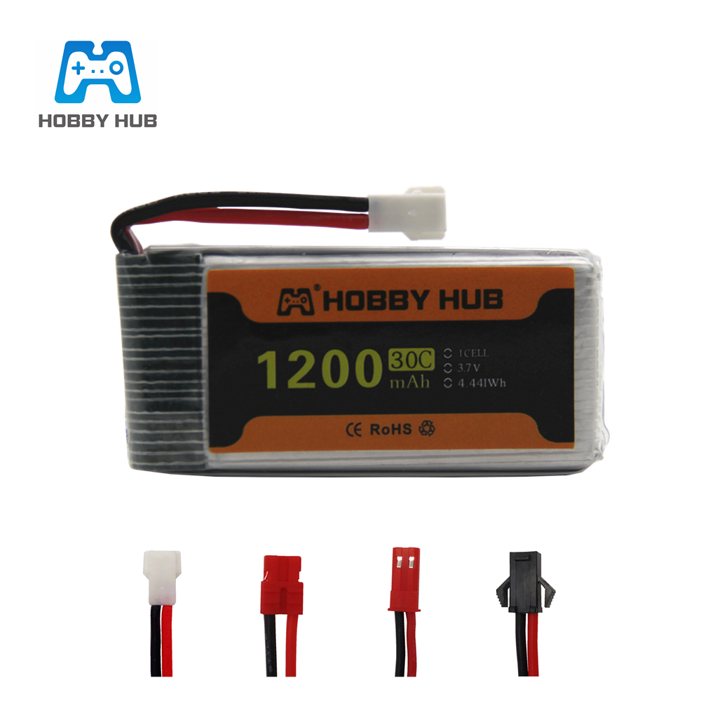 Rc Hobby Airplanes - Baterai Lipo 3.7V 1200mAh 30C untuk