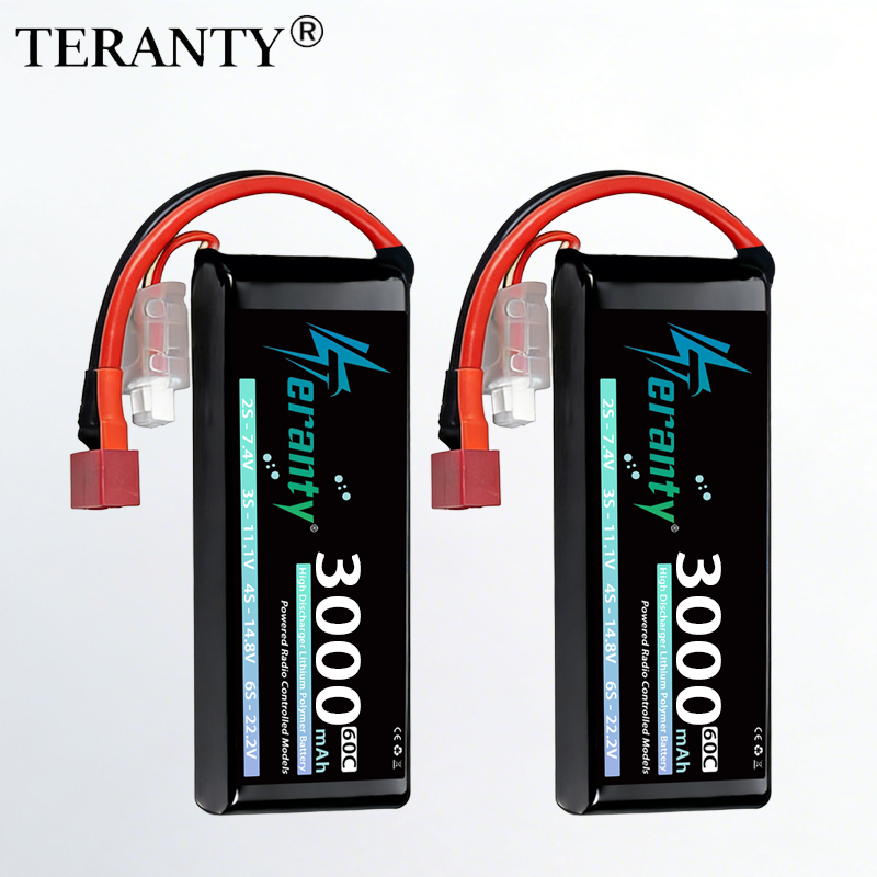 Rc Hobby Airplanes - TERANTY 2S 3000mAh Baterai Lipo 7.4V