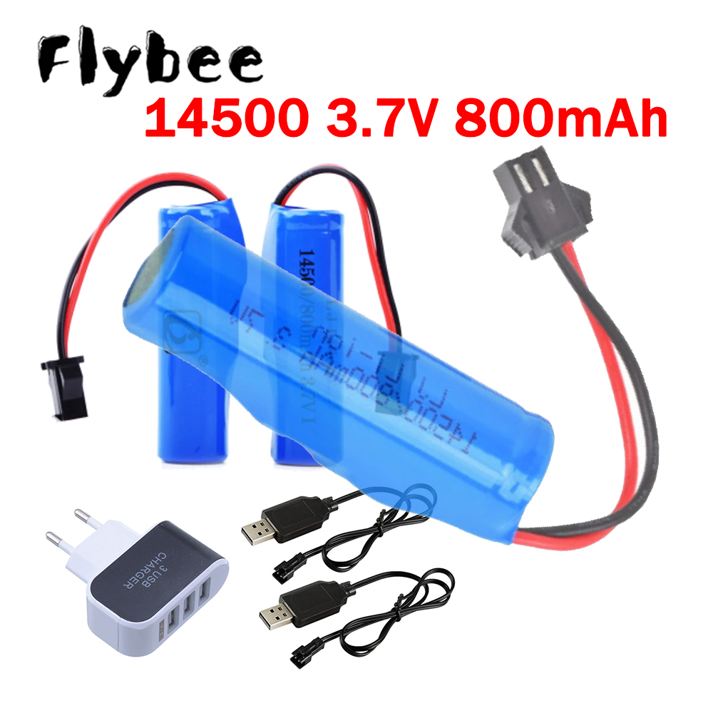 Rc Hobby Airplanes - Li-ion 14500 3.7v Untuk Mobil Drift