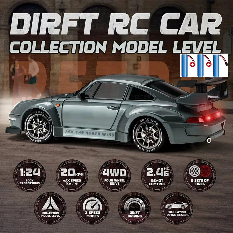 Rc Hobby World - Mobil RC Drift 4WD 2.4GHz 4x4