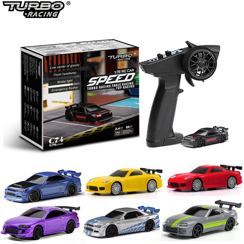 Rc Hobby World - Mobil RC Drift Turbo Racing 1:76