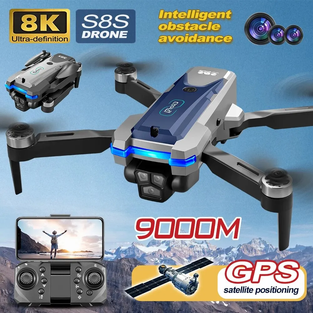 Rc Hobby Wire - S8S Drone lipat 5G Wifi 8K