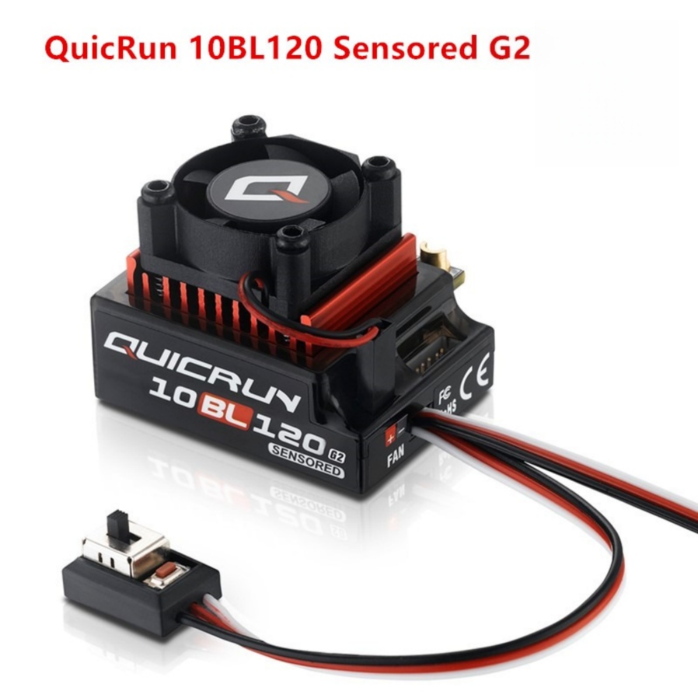 Rc Hobby World - FATJAY Hobbywing QUICRUN-10BL-120-G2 120A ESC Sensored