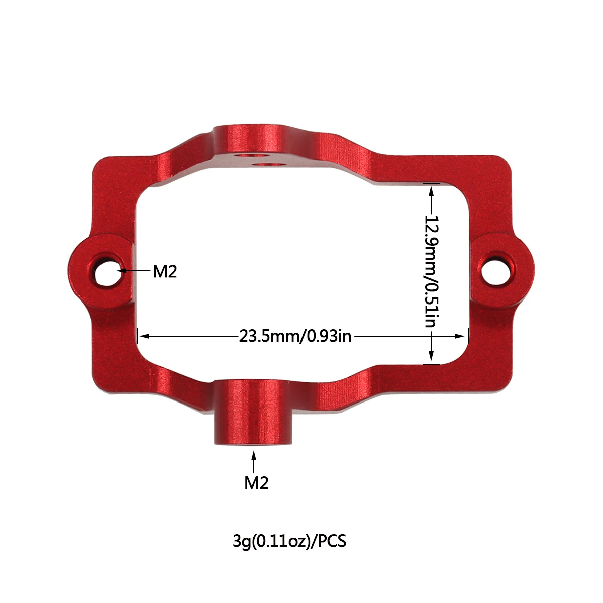 Aluminium CNC TRX4M Servo Moun - Rc Crawler 4X4 ulasan dan harga