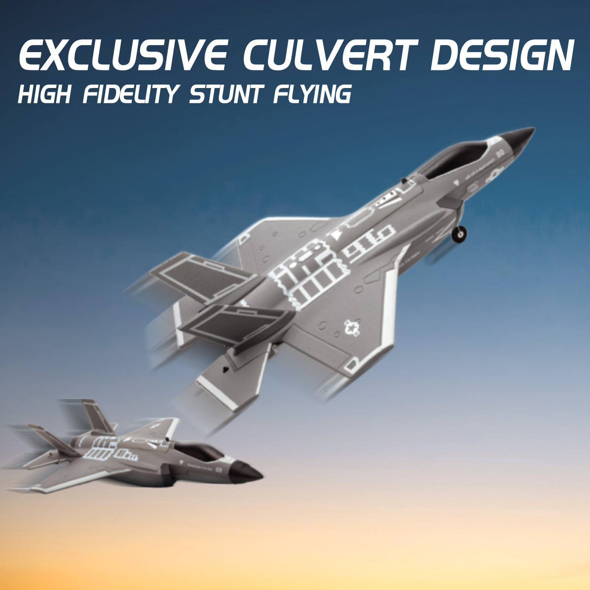 FX9635 F35 Pesawat Tempur RC 2 - Rc Glider Foam Wing ulasan dan harga