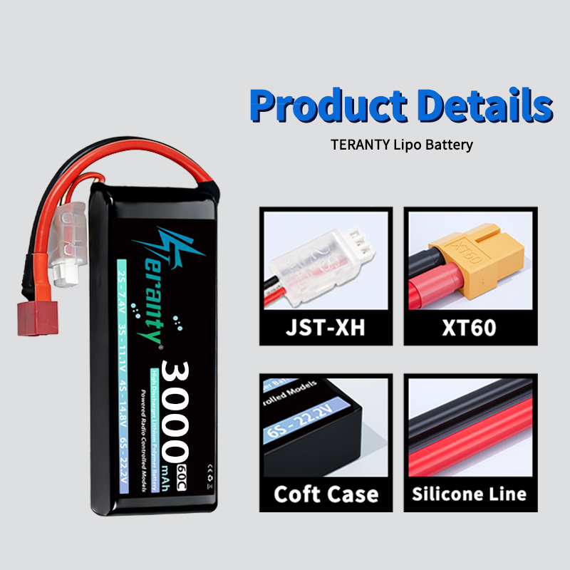 TERANTY 2S 3000mAh Baterai Lip - Rc Hobby Airplanes ulasan dan harga