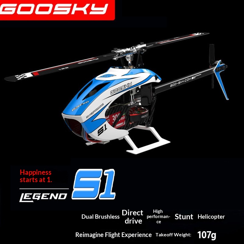 Helikopter RC Goosky S1 Model  - Rc Hobby Direct ulasan dan harga