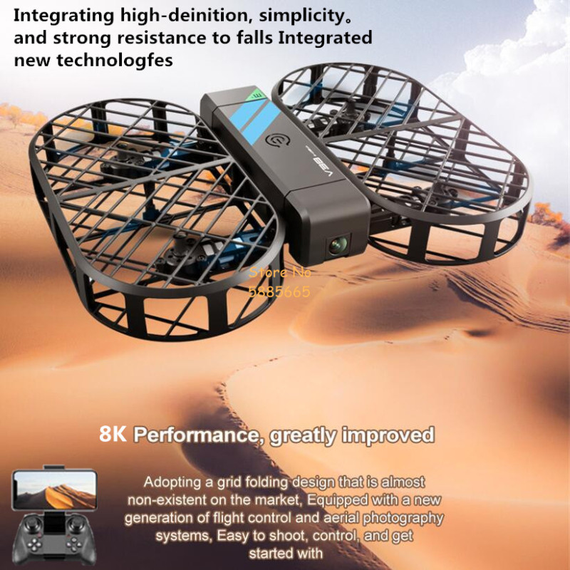 Kamera HD 8K 360 °   Perlindun - Rc Hobby Wire ulasan dan harga