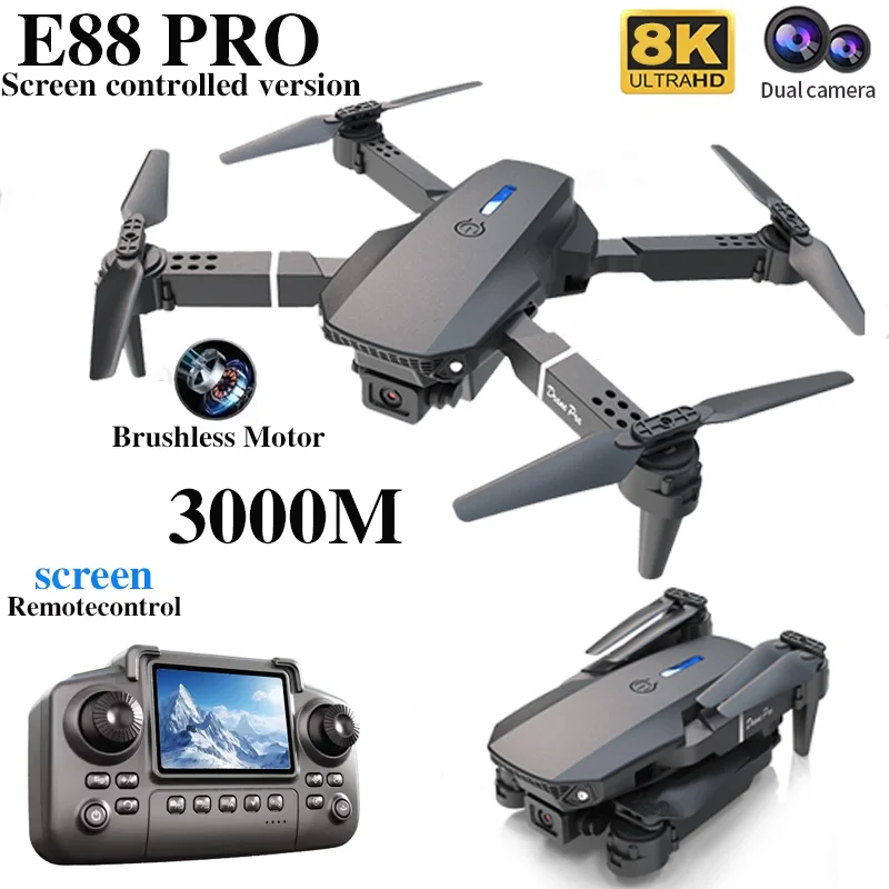 Drone Profesional E88 PRO deng - Rc Hobby Wire ulasan dan harga