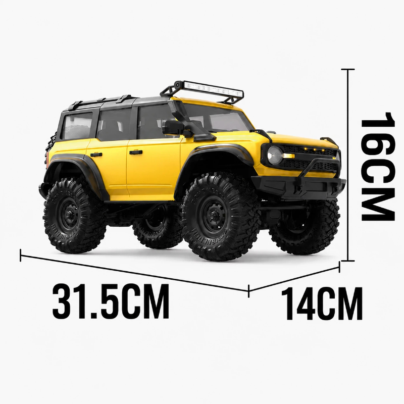 HuangBo R16 1/16 Factory Brush - Rc Crawler 4X4 ulasan dan harga