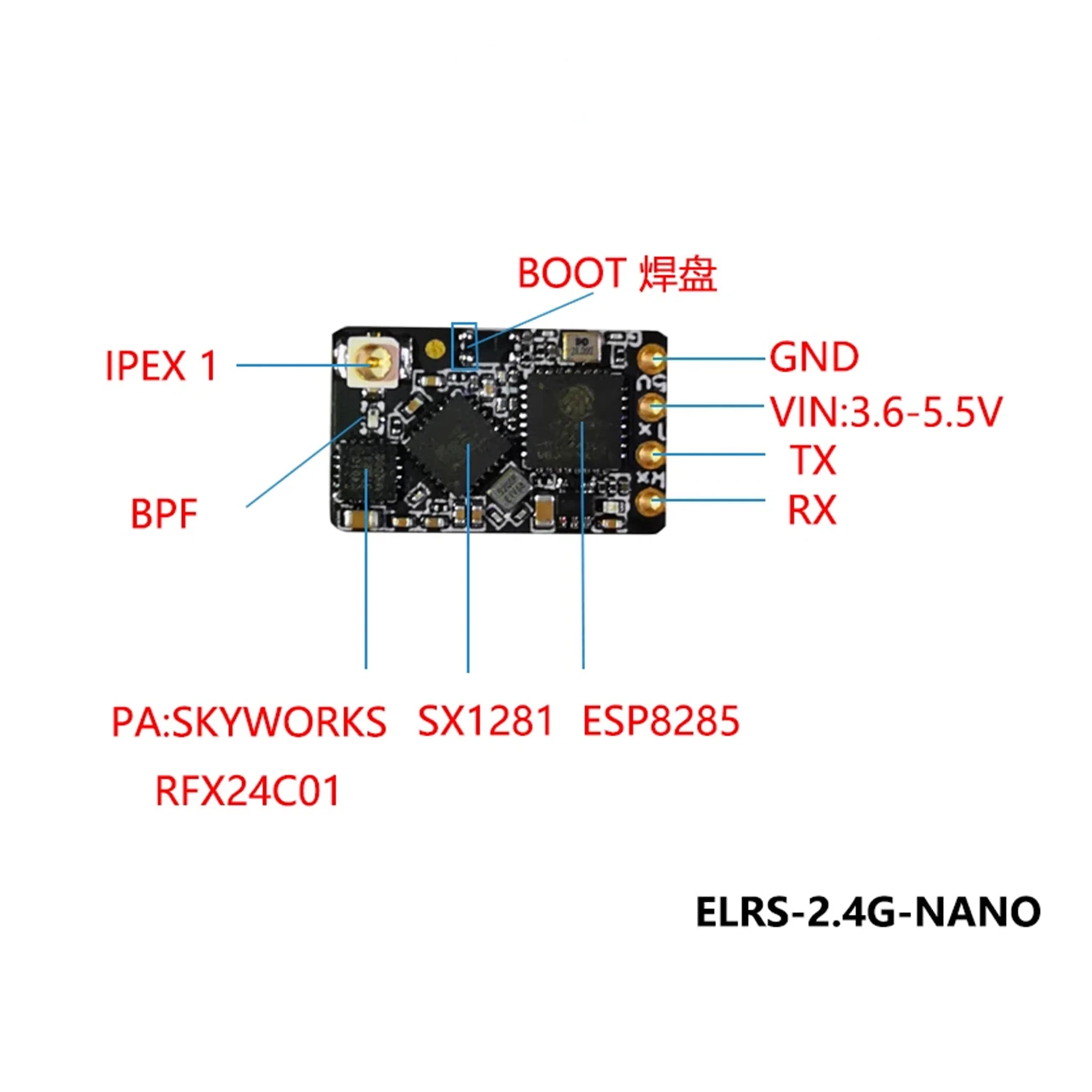1/5/10 Buah ELRS 915MHz/2.4GHz - Rc Hobby Airplanes ulasan dan harga