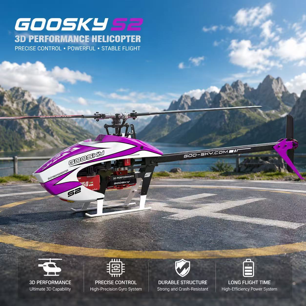 GOOSKY Legend S2 Max Helikopte - Rc Hobby Direct ulasan dan harga