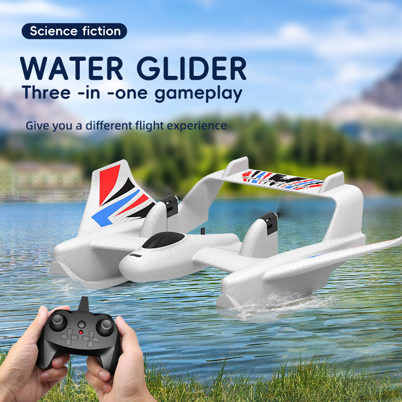 Pesawat RC Tahan Air Amfibi de - Rc Glider Foam Wing ulasan dan harga