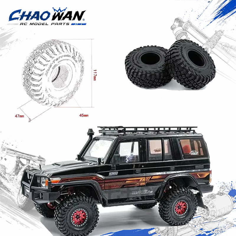 Ban Karet RC Rock Crawler 1,9