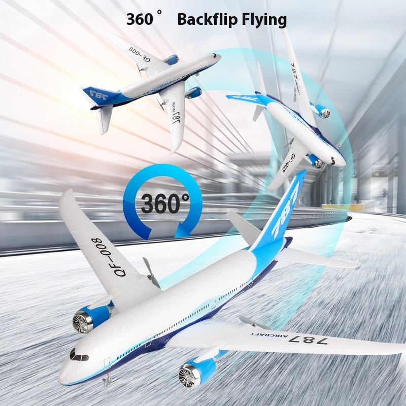 Pesawat RC Qf008 787 Tiga Salu - Rc Glider Foam Wing ulasan dan harga
