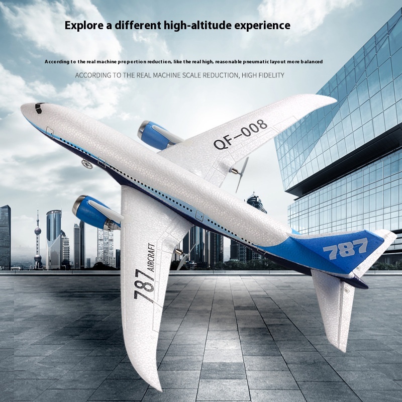 Pesawat RC Qf008 787 Tiga Salu - Rc Glider Foam Wing ulasan dan harga