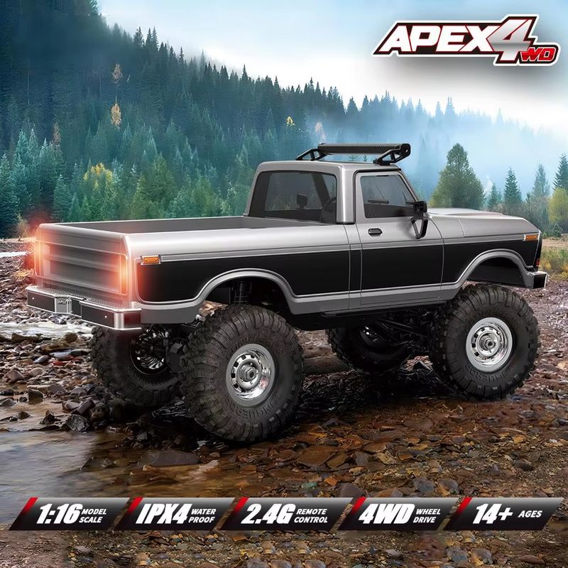 1:16 Mobil RC Hbtoys dengan La - Rc Crawler 4X4 ulasan dan harga