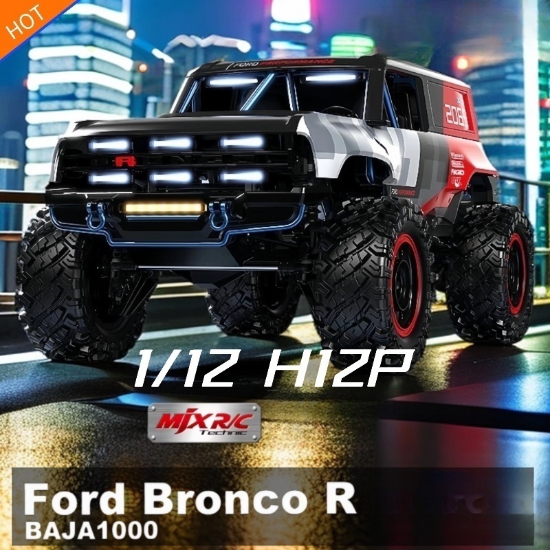 Mobil RC Mjx Bronco H12p Brush - Rc Hobby World ulasan dan harga