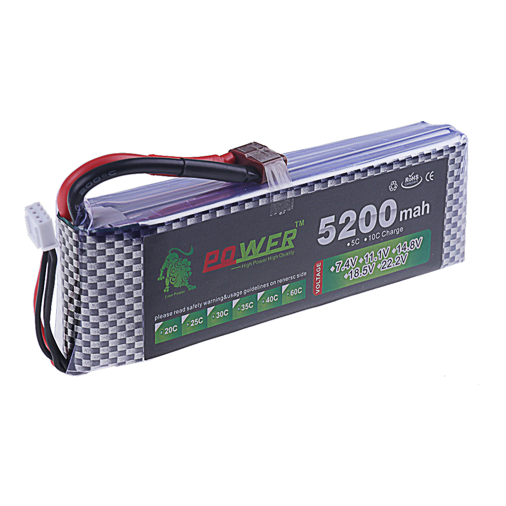 3S Lipo baterai 11.1V 5200mah  - Rc Hobby Airplanes ulasan dan harga