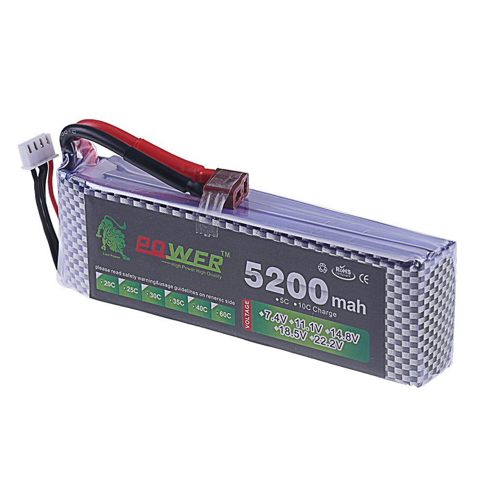 3S Lipo baterai 11.1V 5200mah  - Rc Hobby Airplanes ulasan dan harga