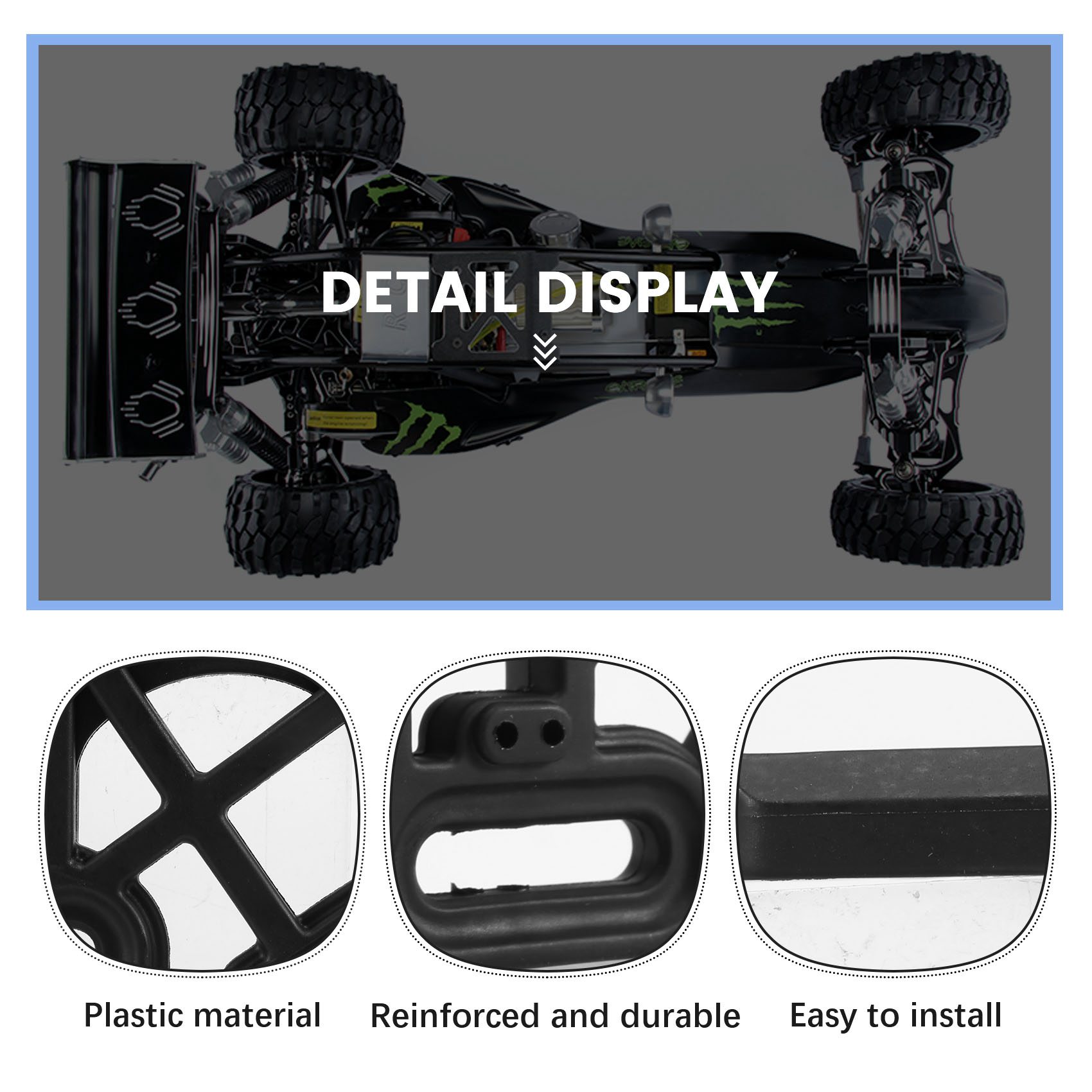 A25P 8041 Lengan Bawah Depan u - Rc Crawler 4X4 ulasan dan harga